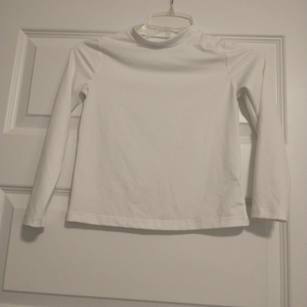 🟢 3/$11 Cat & Jack Spandex Style Long Sleeve Shirt Size M (8)